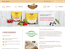 Tablet Screenshot of cheeseberry.net